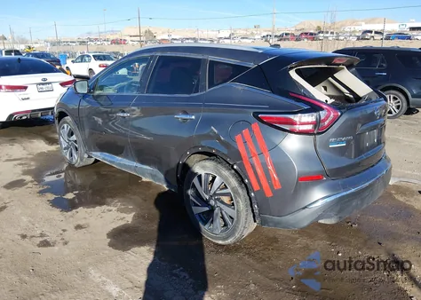 2015 Nissan Murano Platinum из США, поврежденный, VIN 5N1AZ2MG3FN217482